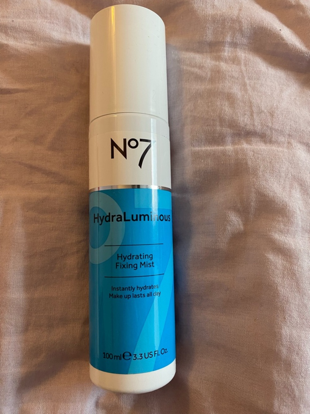 5/$25 No7 HydraLuminous Hydrating Fixing Mist